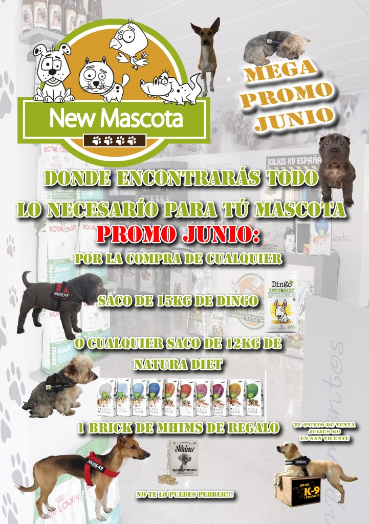 New Mascota San Vcte Promo Junio